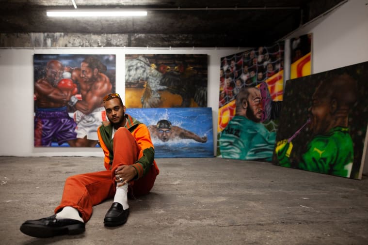 Intimate photos of the next generation of artists in their studios
