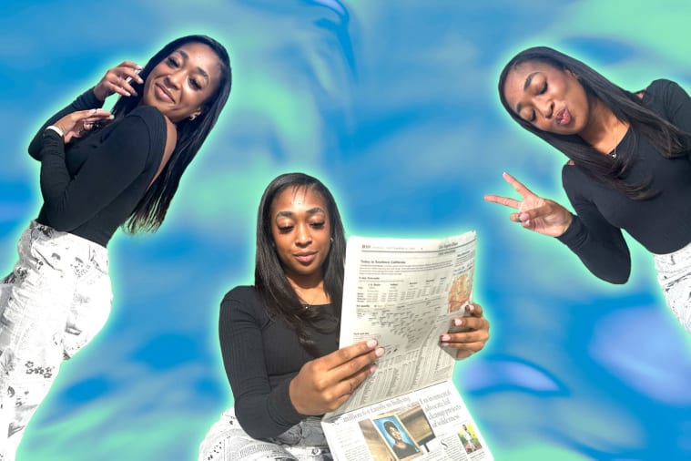 TikToker Kelsey Russell wants Gen Z to bring back newspapers