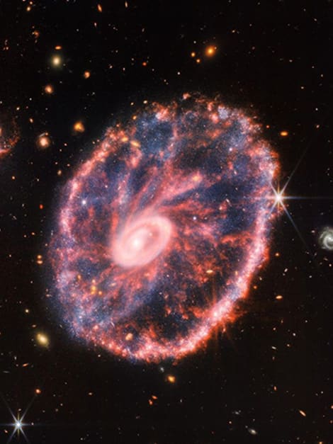 New images capture what happens when galaxies collide