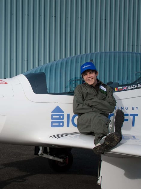 Meet Mack Rutherford: the youngest person to fly solo around the world