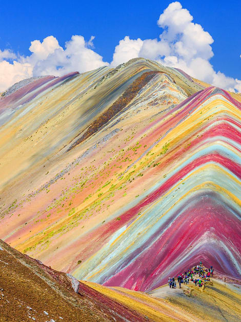 Peru’s rainbow mountain is beautiful and mind-boggling