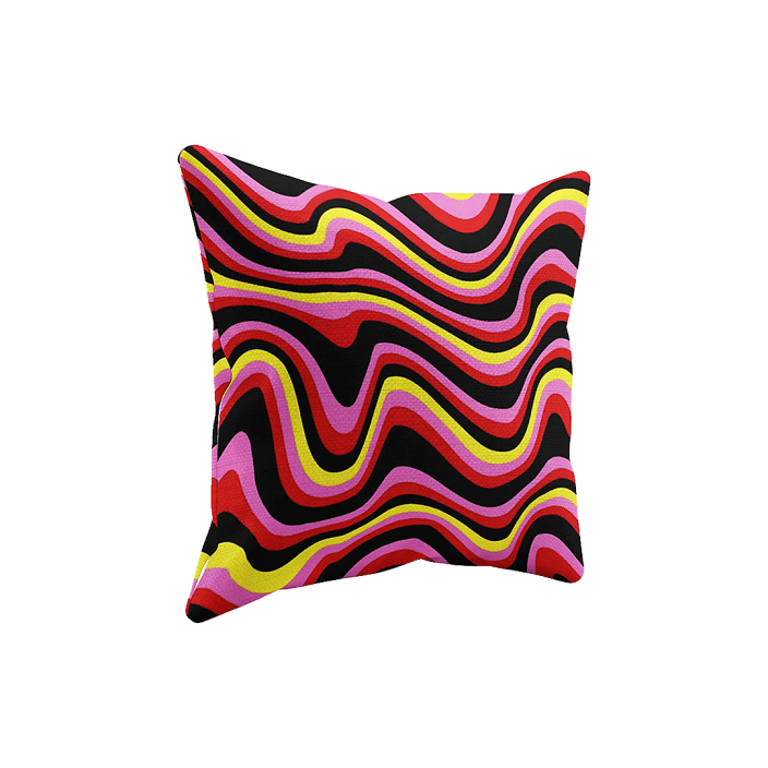 Multi Trippy Cushion Cover