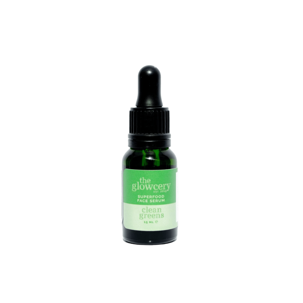 The Glowcery - Clean Greens Superfood Serum Facial Oil