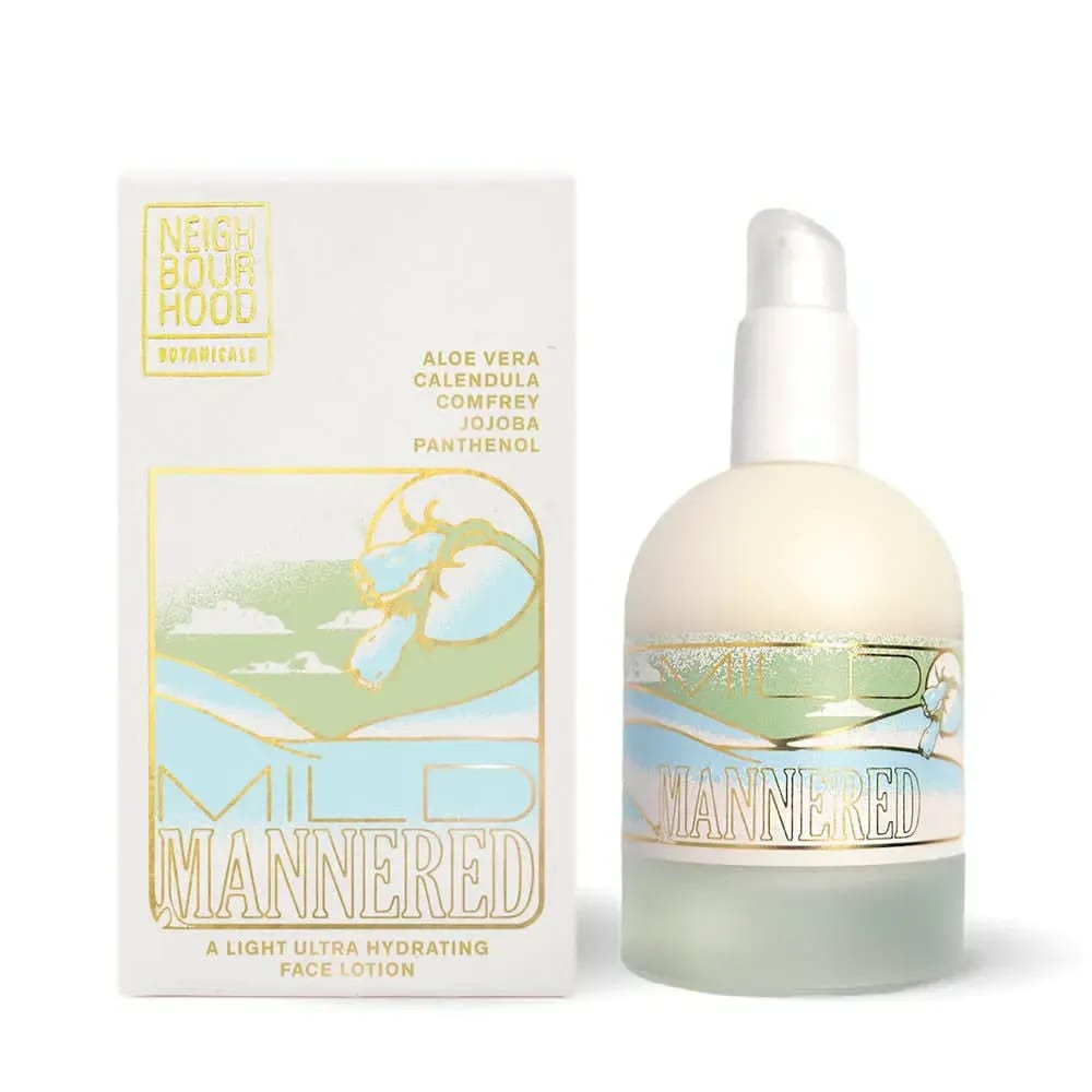 mild mannered face lotion