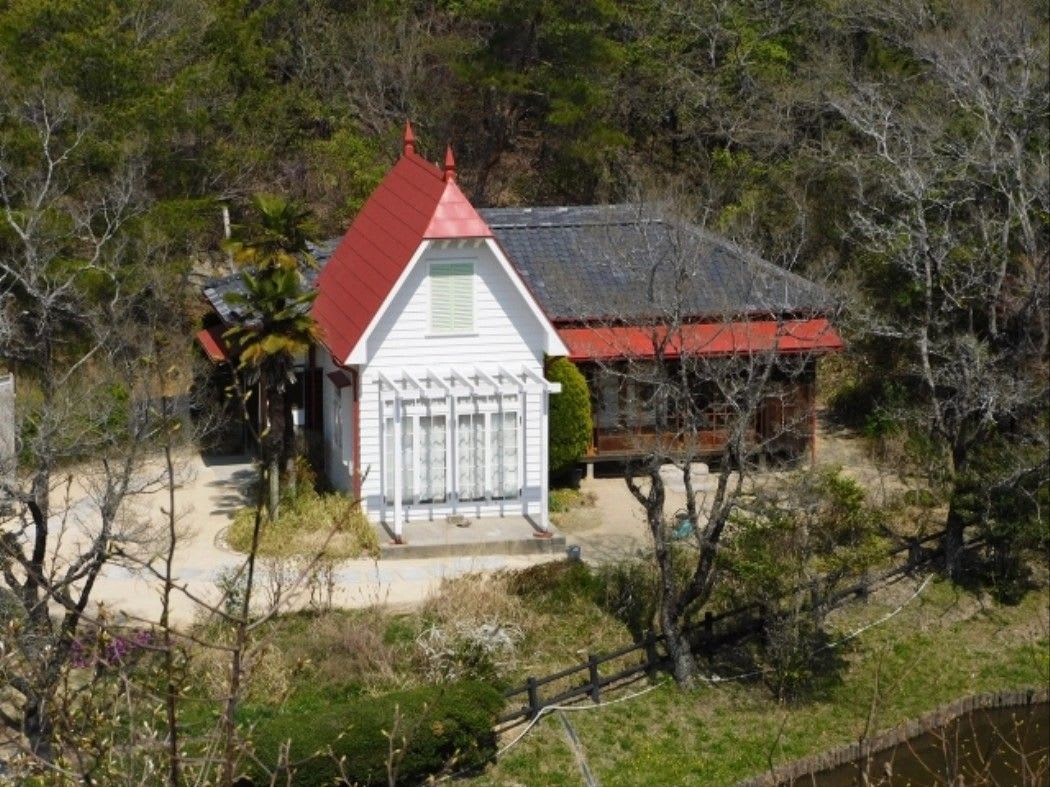 house drawn by ghibli studio - Playground