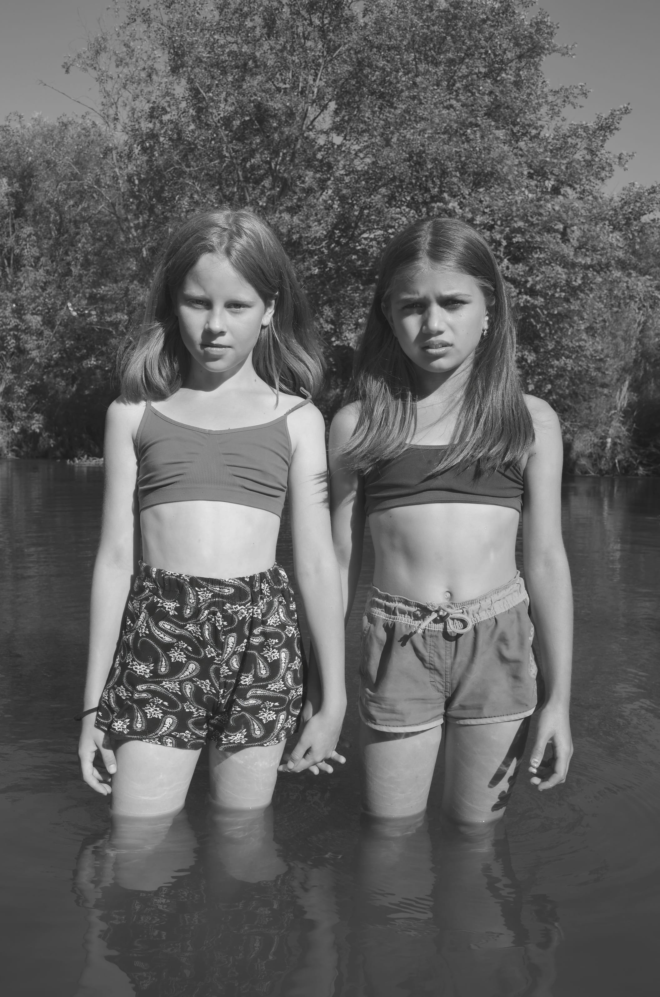 Children pictured by Kristina Rozhkova, 'The Bliss of Girlhood'