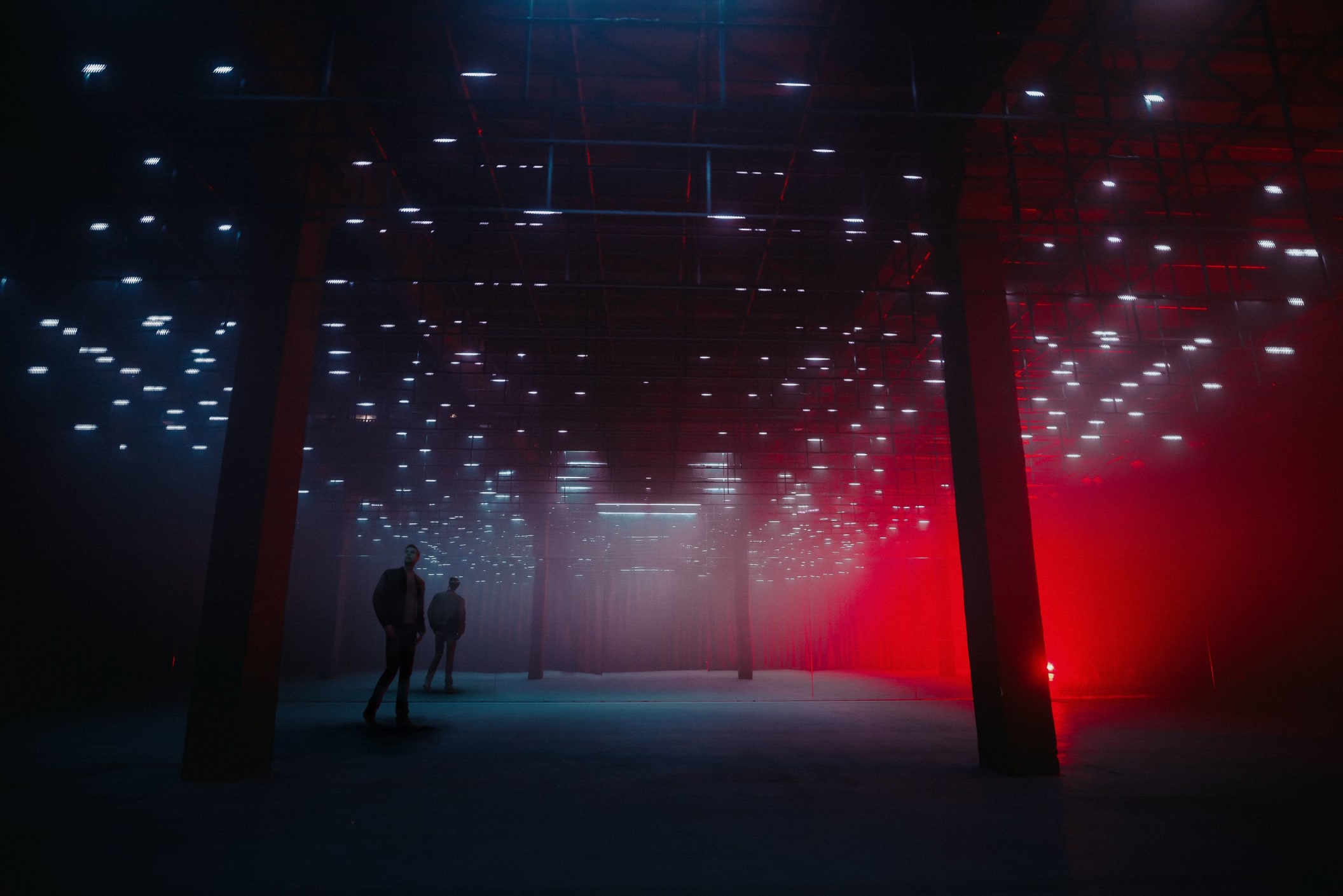 Image of Beams' new immersive exhibition space