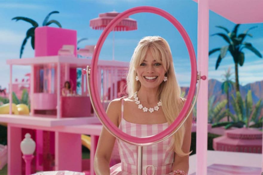 Margot Robbie as Barbie