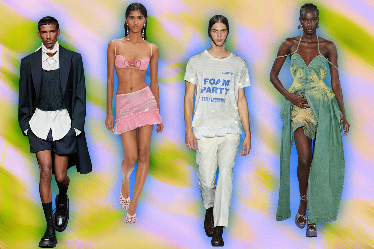 A new breed of suit and rave-ready separates: the menswear trends for spring  / summer 2022