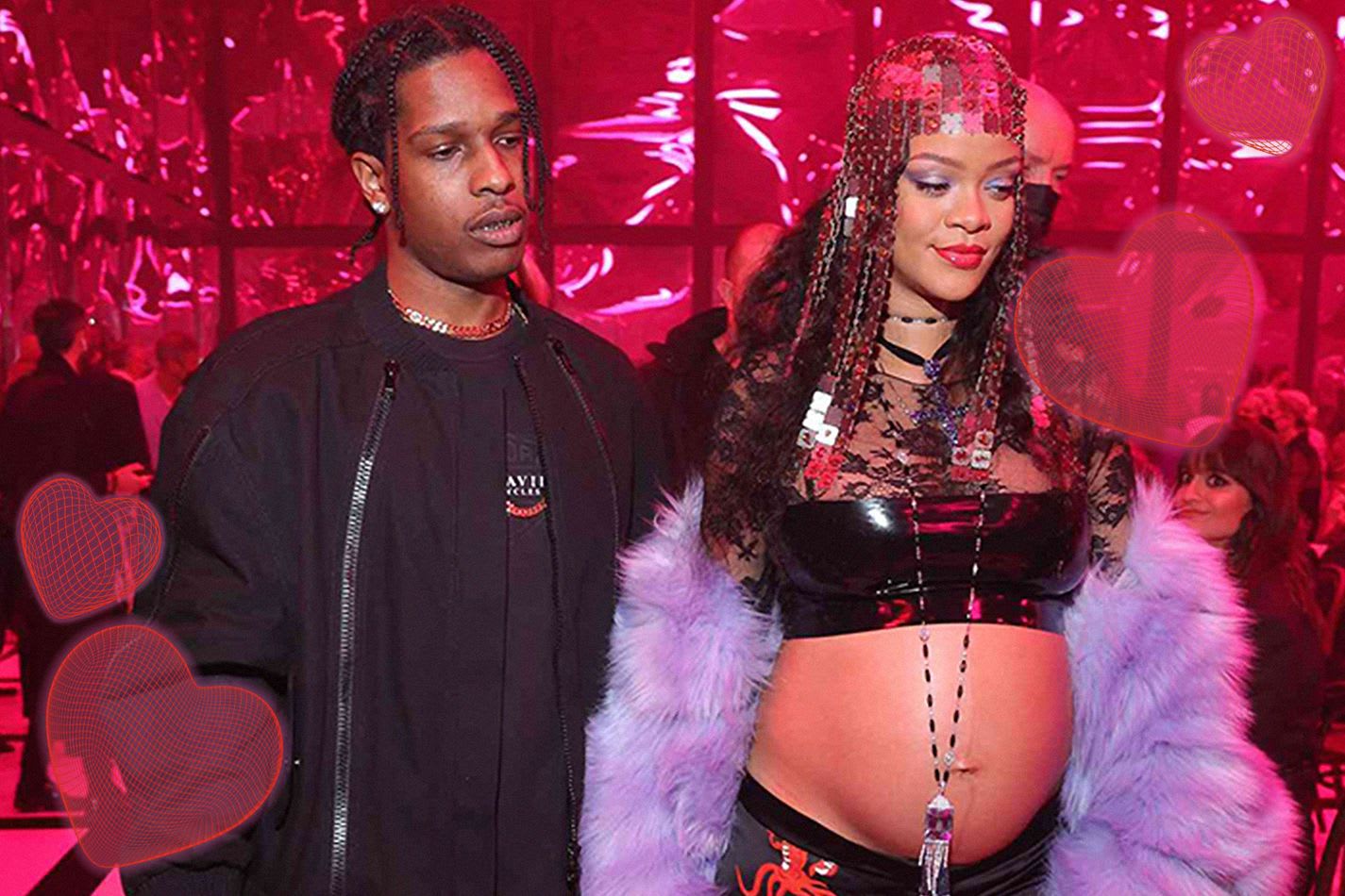 Rihanna and ASAP Rocky together