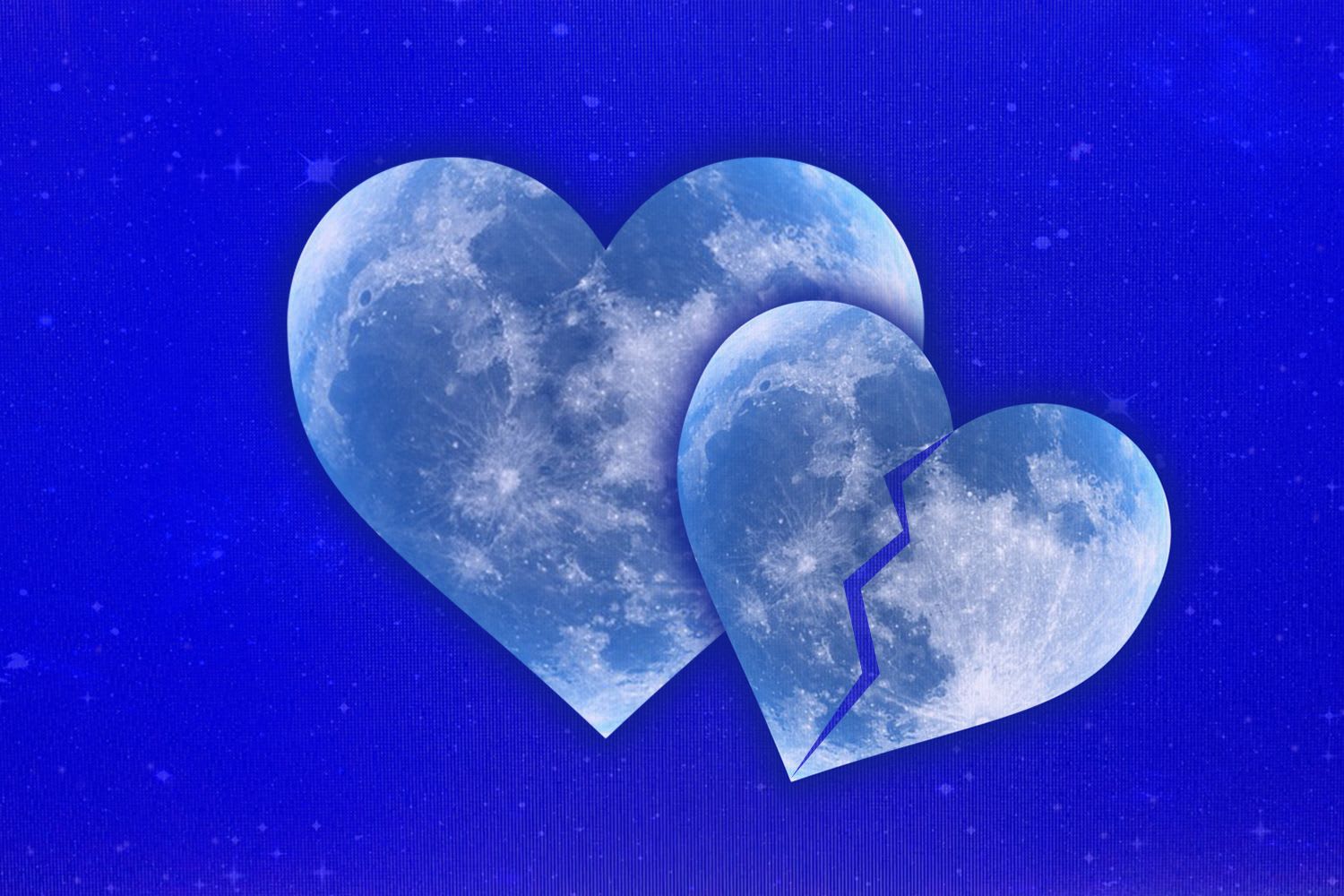 heart-shaped moons